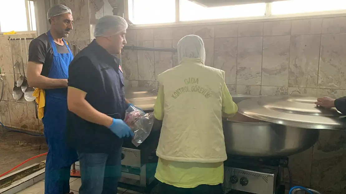 Ağrı'da gıda güvenliği için numune denetimleri başladı