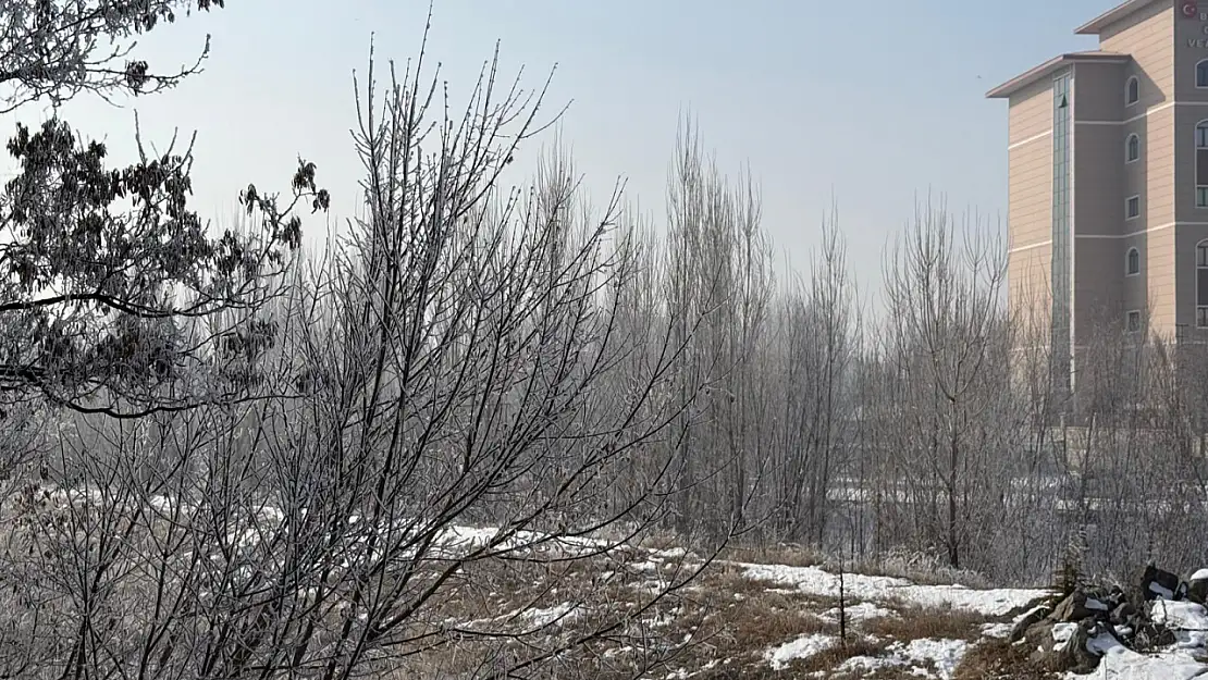 Ağrı'da kırağı ve buzlanma günlük hayatı zorlaştırıyor