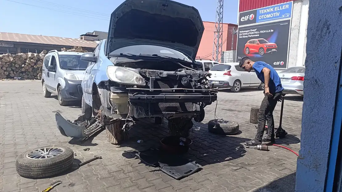Ağrı'da sanayi ustaları yoğun mesai yapıyor