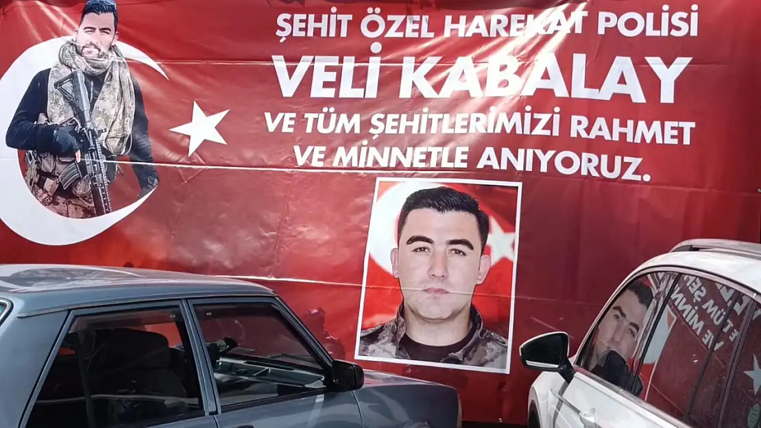 Ağrı'da şehit düşen Veli Kabalay şehadetinin 4. yılında unutulmadı