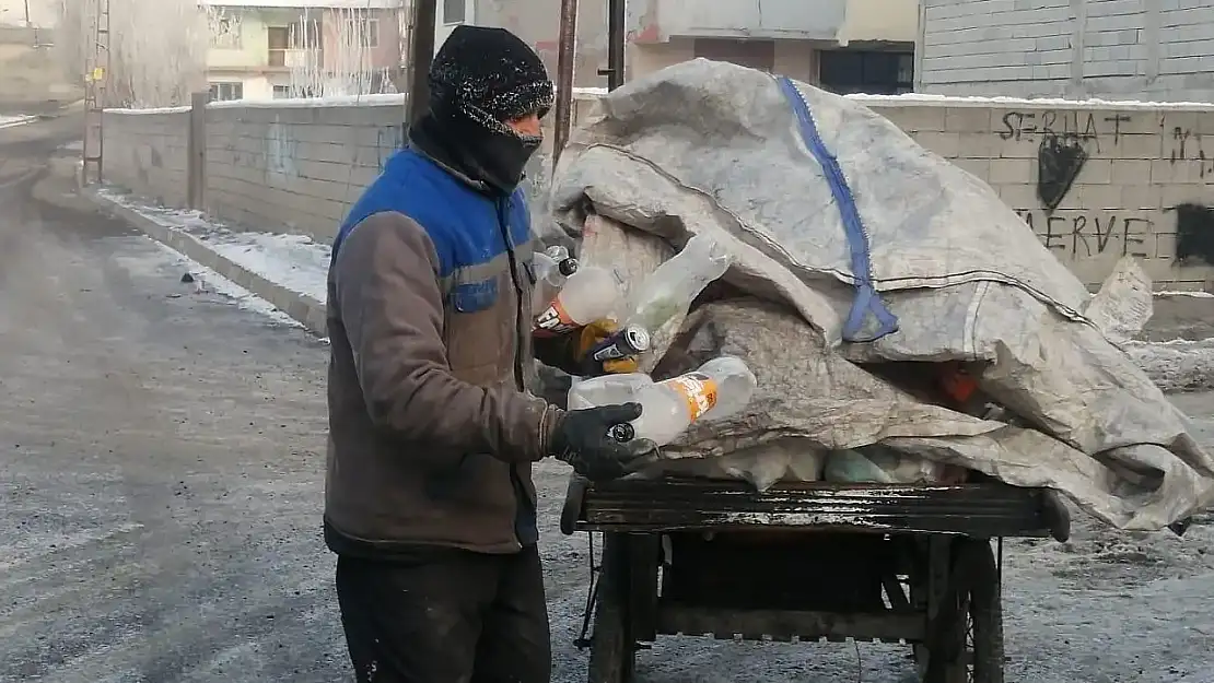 Ağrı'da soğuğa ve zorluklara direnen bir emeğin öyküsü