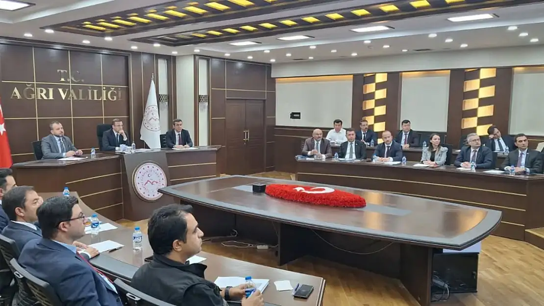 Ağrı'da su kaynakları için yeni yol haritası belirlendi