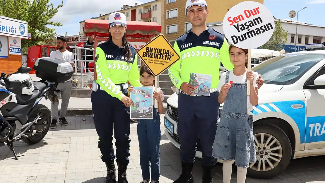 Ağrı'da trafik bilincine yönelik çalışmalar sürüyor