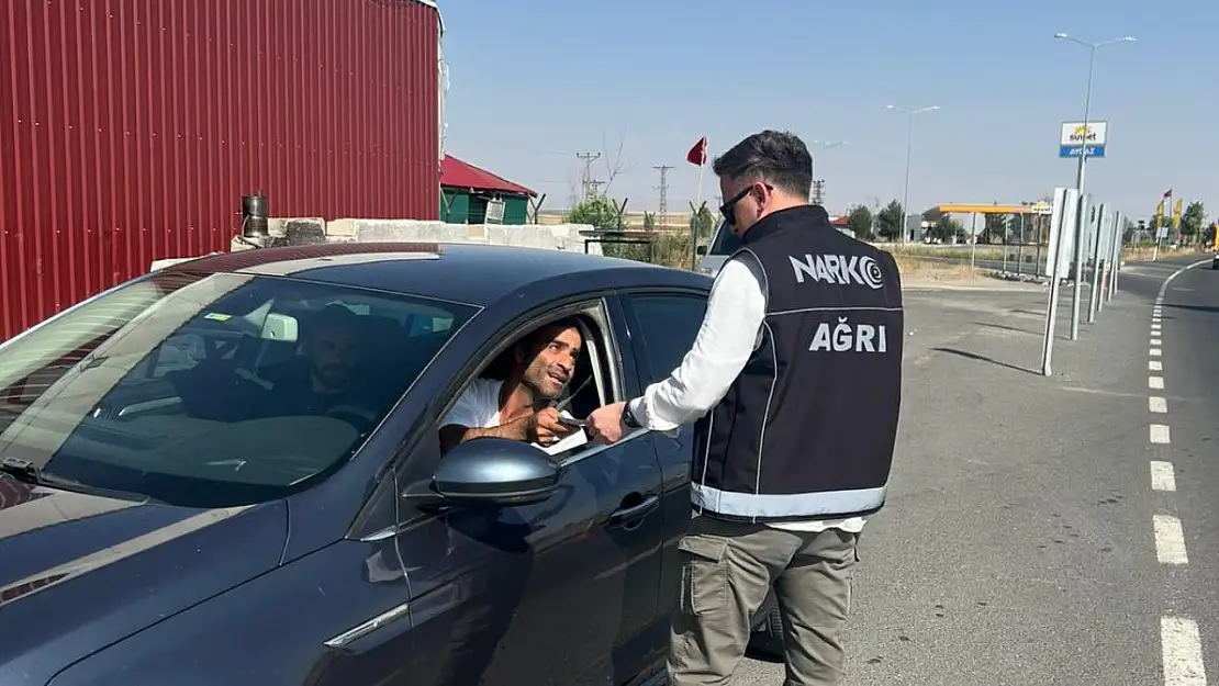 Ağrı'da uyuşturucuya karşı bilgilendirme çalışması yapıldı