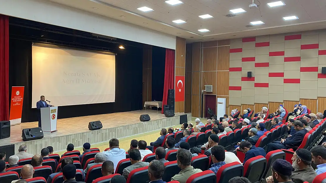 Ağrı'da yaz Kur'an kursları öncesi din görevlileri eğitime alındı