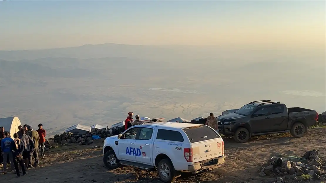 Ağrı Dağı'nda tırmanış yapan genç dağcıdan acı haber