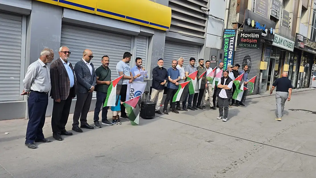 Ağrı Anadolu Gençlik Derneği'nden Gazze için sert açıklama: 'Bu sessizlik ihanettir'