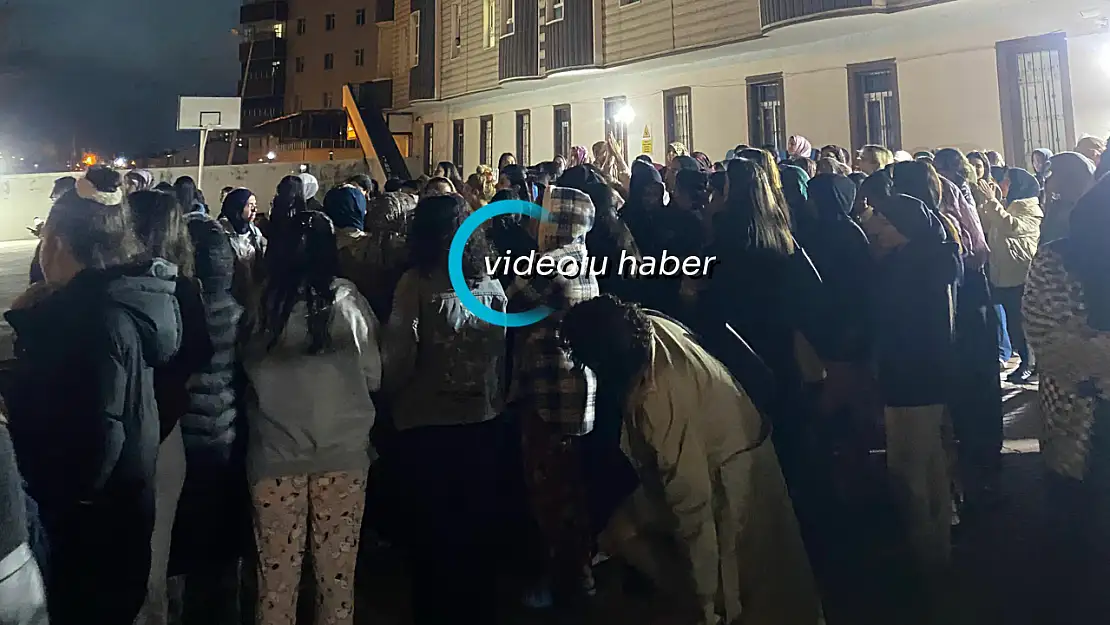 Ağrı kız yurdunda güvenlik alarmı! Şüpheli kaçtı
