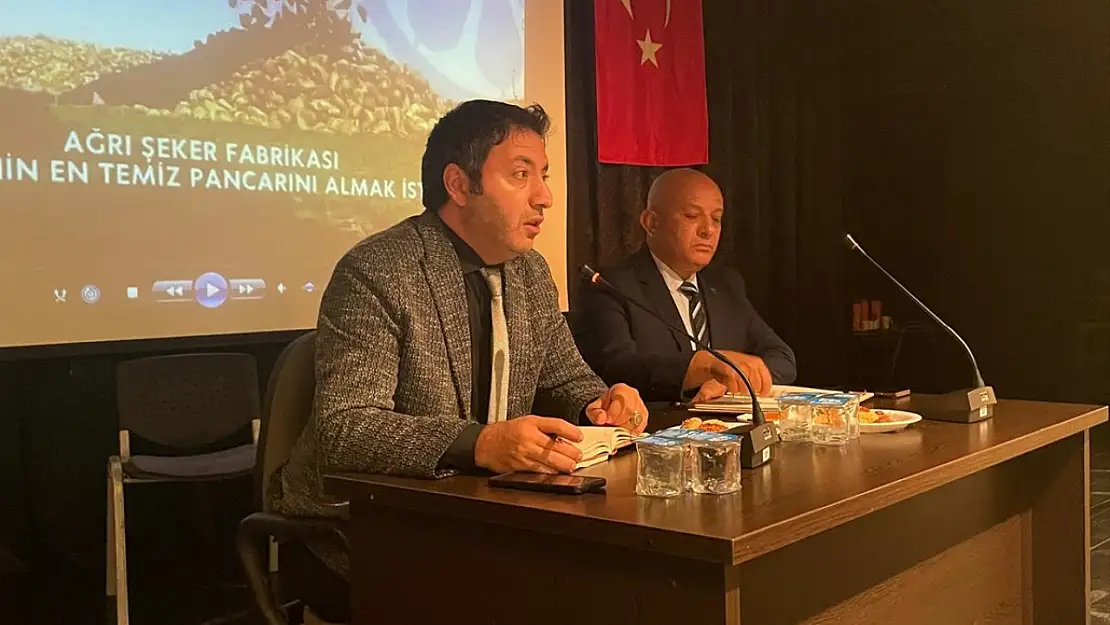 Ağrı Şeker Fabrikası müdürü, Malazgirtli üreticilerin sorularını yanıtladı
