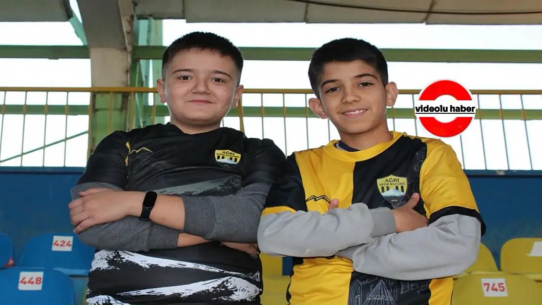 Ağrı Spor'dan taraftarına jest: Tribünler coştu, çocuklar güldü!