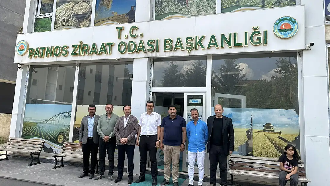 Ağrı tarım yetkilileri Patnos'ta: Çiftçiler için ortak çözüm arayışı