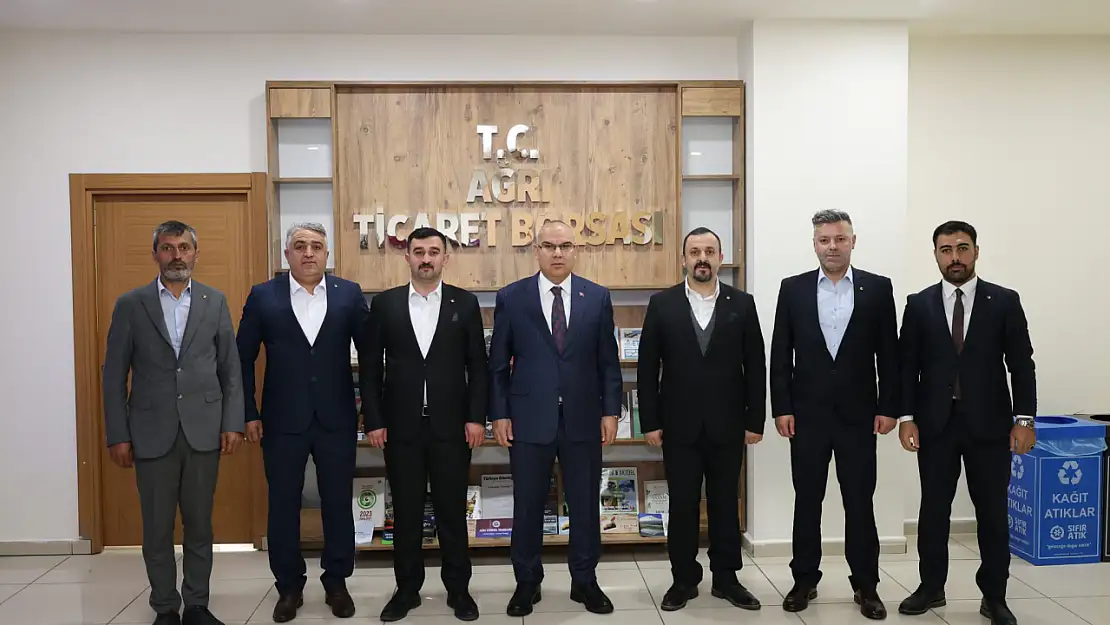 Ağrı Valisi Koç, Ticaret Borsası yönetimiyle bir araya geldi