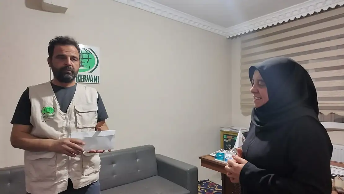 Ağrılı vatandaşlardan Gazze'ye yardım eli