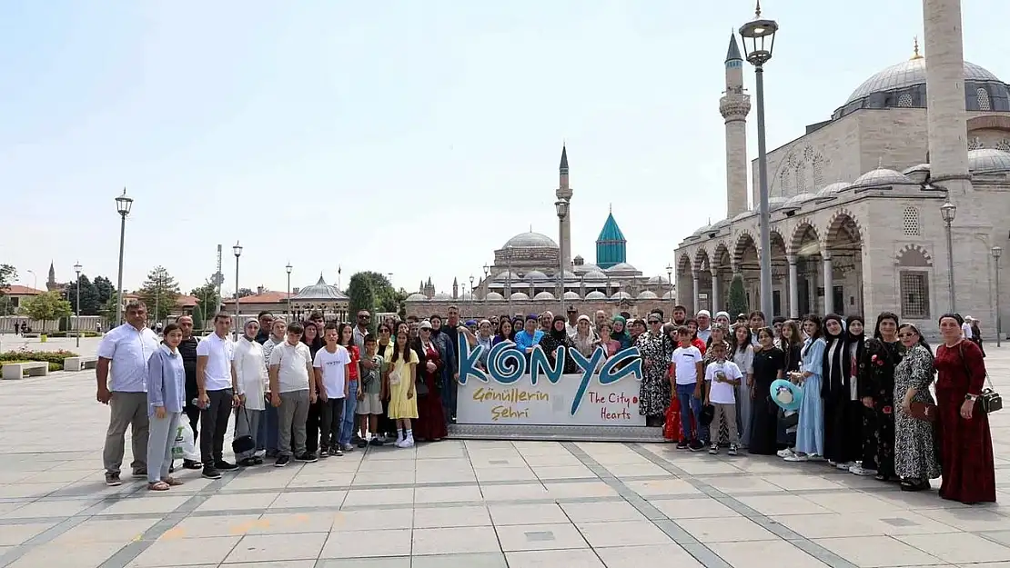 Ahıska Türkü Aileler, Konya'da Kültürel Yolculukla Misafir Edildi