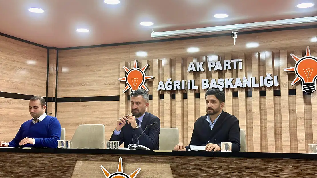 AK Parti Ağrı'da yeni dönem: Yürütme Kurulu göreve başladı