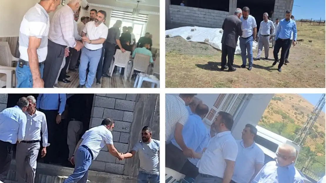 AK Parti Bitlis İl Başkanı Kadir Köstekçi, Köy Ziyaretlerinde Vatandaşlarla Buluştu