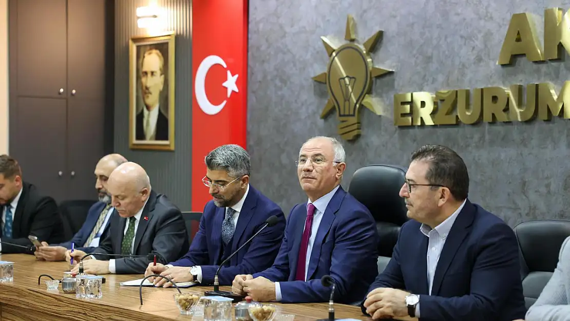 AK Parti Erzurum İl Yönetim Kurulu Toplantısı Gerçekleştirildi