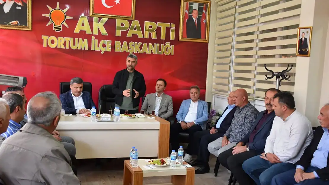 AK Parti Heyeti Tortum'da Teşkilatla Güçlü Buluşma Gerçekleştirdi
