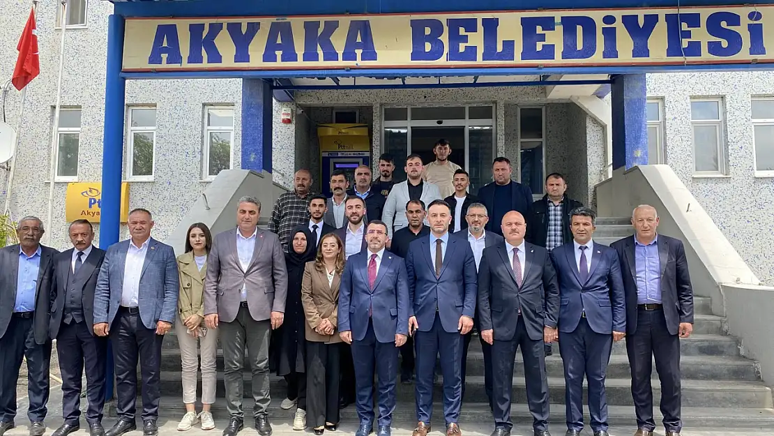 AK Parti Kars İl Başkanlığı'ndan Akyaka Belediye Başkanı'na Ziyaret