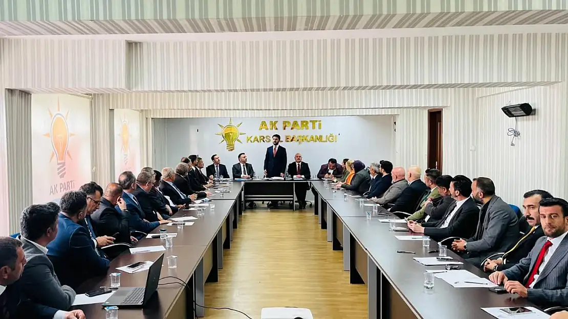 AK Parti Kars Teşkilatları Saha Çalışmalarını Sürdürüyor