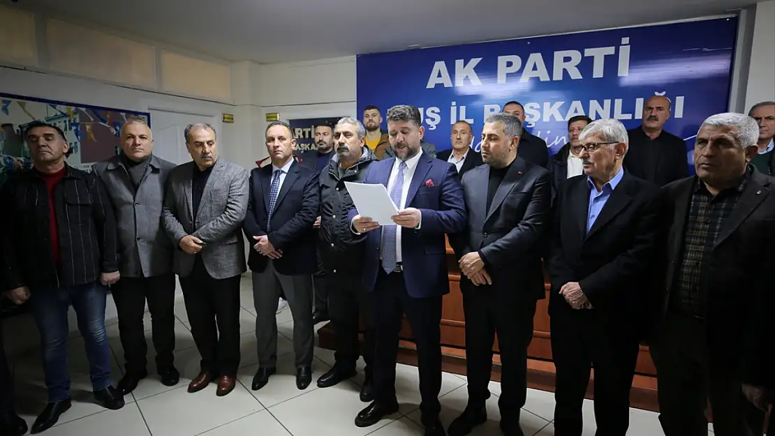 AK Parti Muş İl Başkanı Emre'den 8. Olağan Büyük Kongre'ye davet