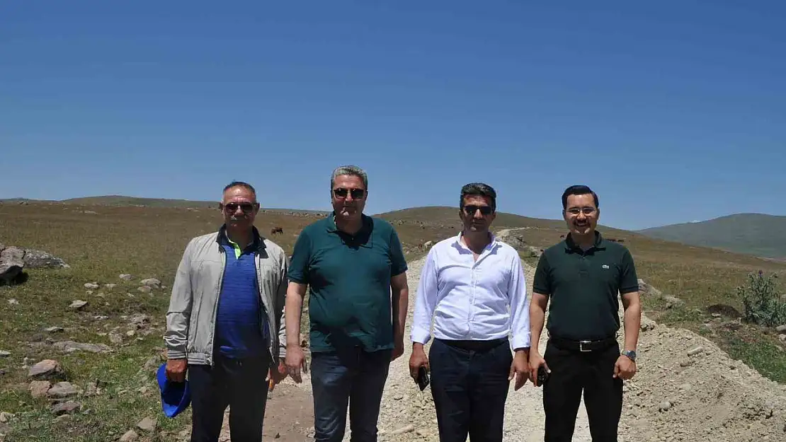 Akyaka Kaymakamı Demirtaş, yaylalarda vatandaşlarla bir araya gelip sorunları dinledi
