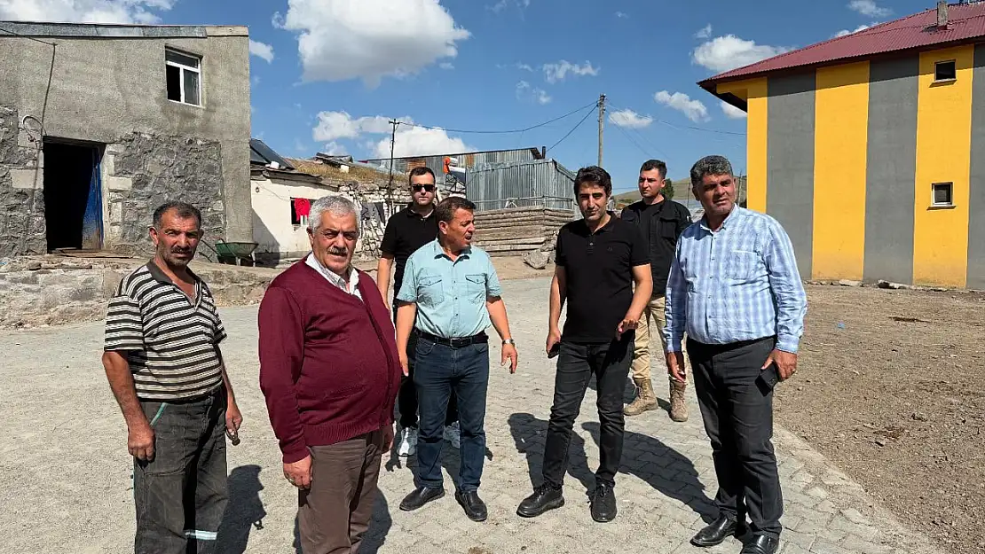 Alisofu Köyü'ne Kilitli parke taşı: Kaymakam Aslantatar, yaşam kalitesini artırma hedefini vurguladı