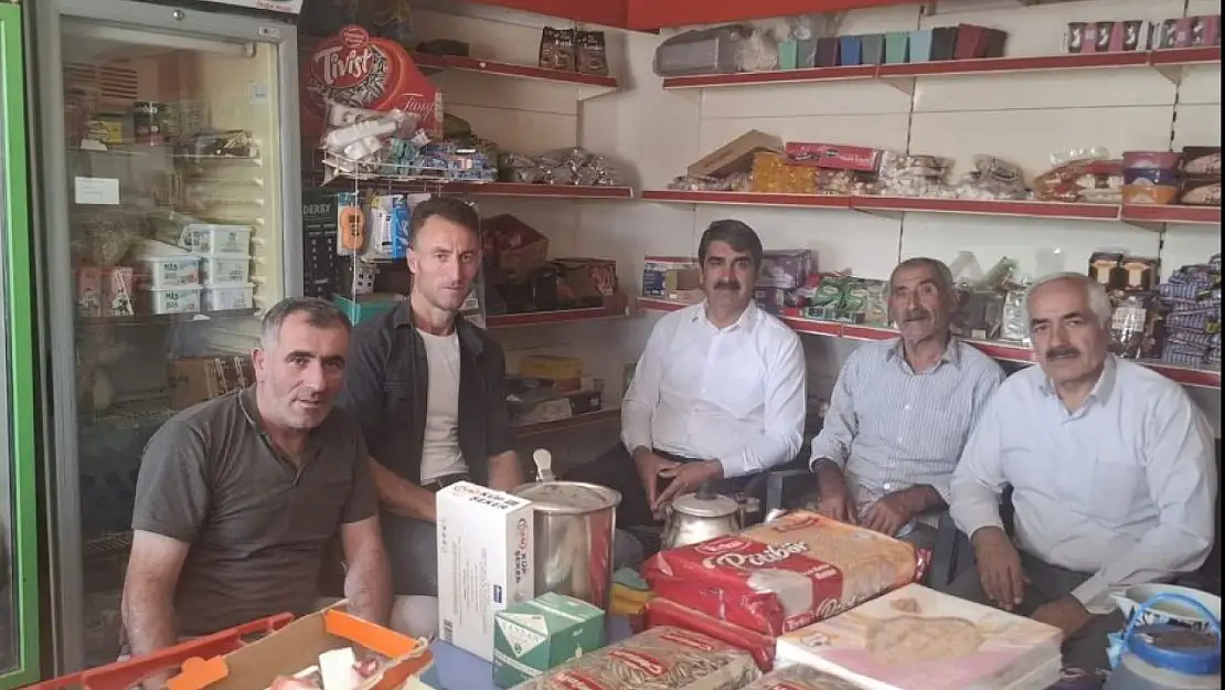 Aşkale Başkanı Polat, Ortabahçe Mahallesi'nde halkın taleplerini dinledi