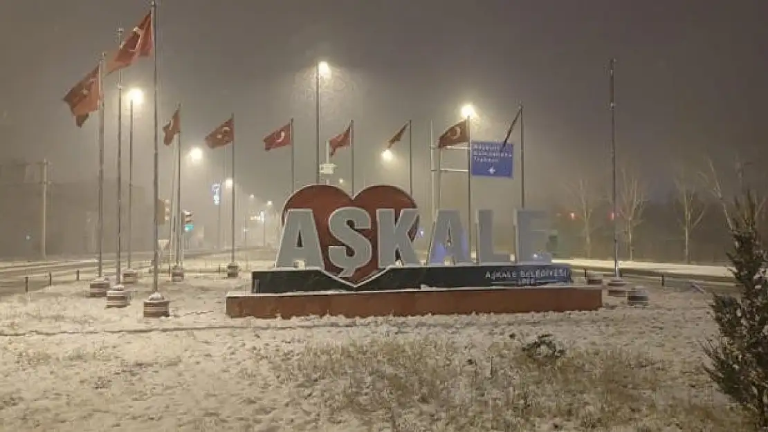 Aşkale'de bir günde 4 mevsim