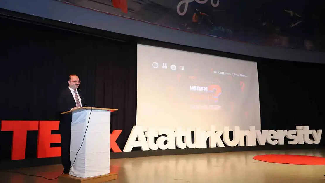 Atatürk Üniversitesi'nde TEDx etkinliği: Genç girişimciler için ilham verici anlar yaşandı