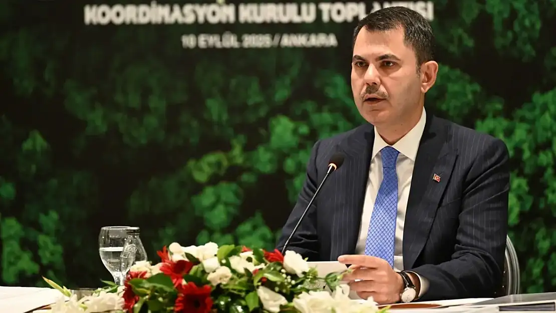 Bakan Kurum'dan iklim krizi uyarısı: Apaçık yakın bir tehdit