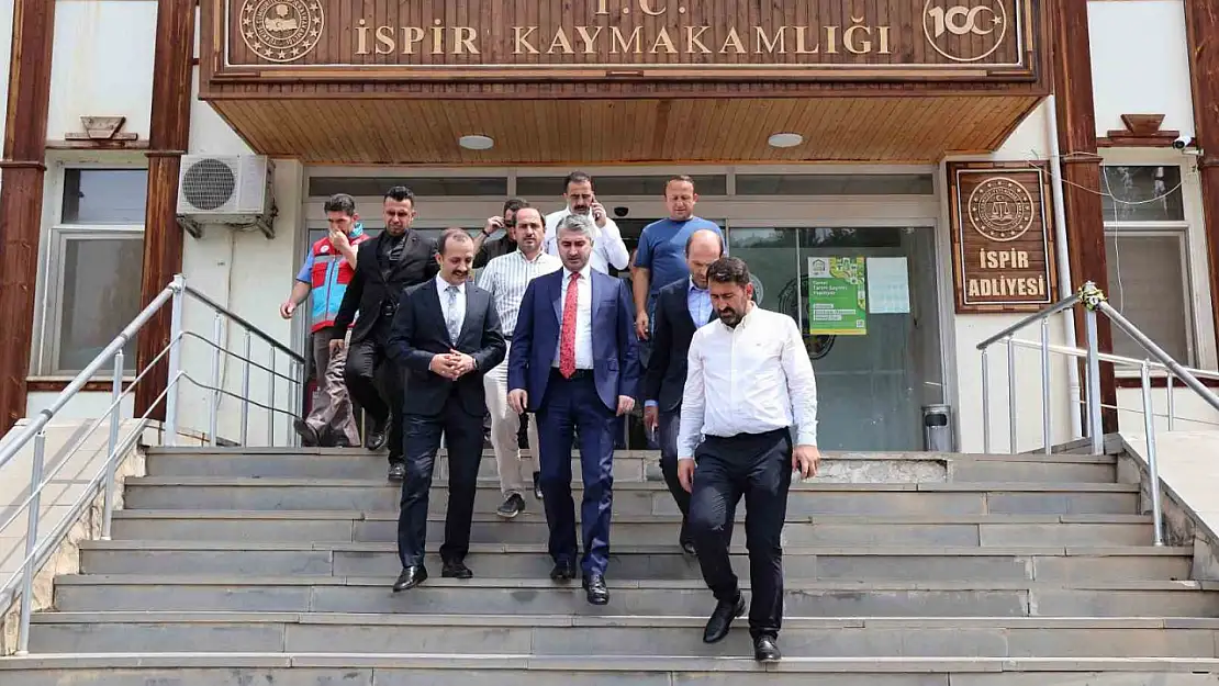 Bakan Yardımcısı Tarıkdaroğlu'ndan İspir'e Sosyal Hizmetler İçin Anlamlı Ziyaret