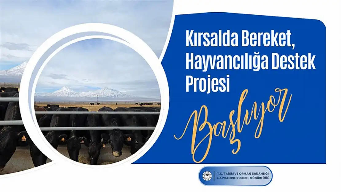 Bakanlığın kırsalda bereket projesi başvuruları devam ediyor