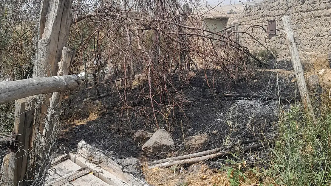Başkale'de Dehşet Verici Yangın Paniği