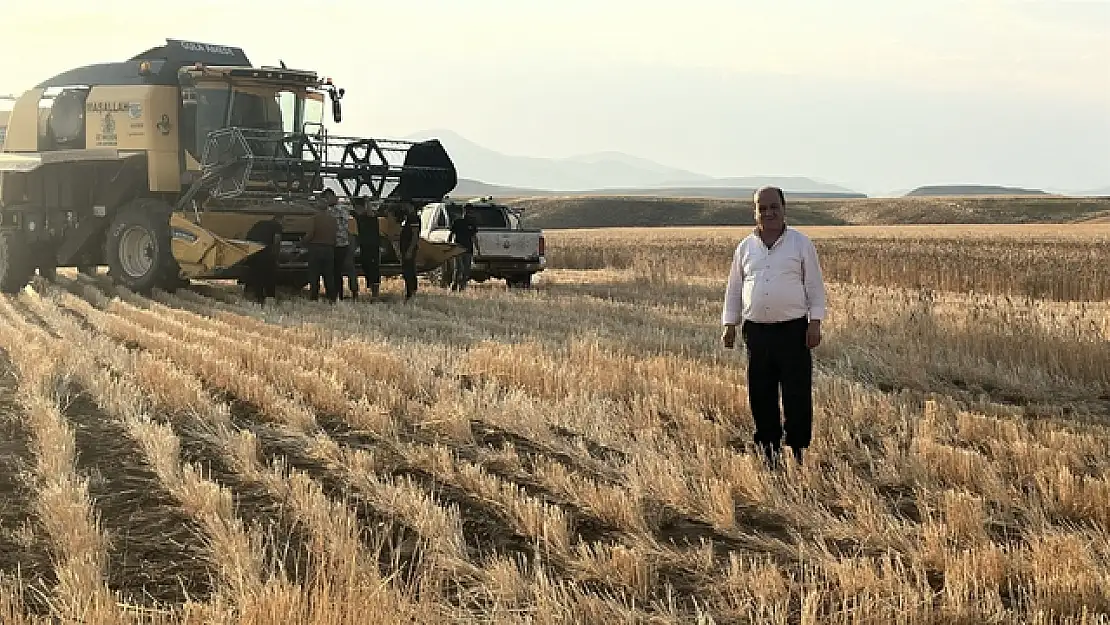 Başkale'de Hasat Zamanı: Buğday Rekoltesi Toprakla Buluştu