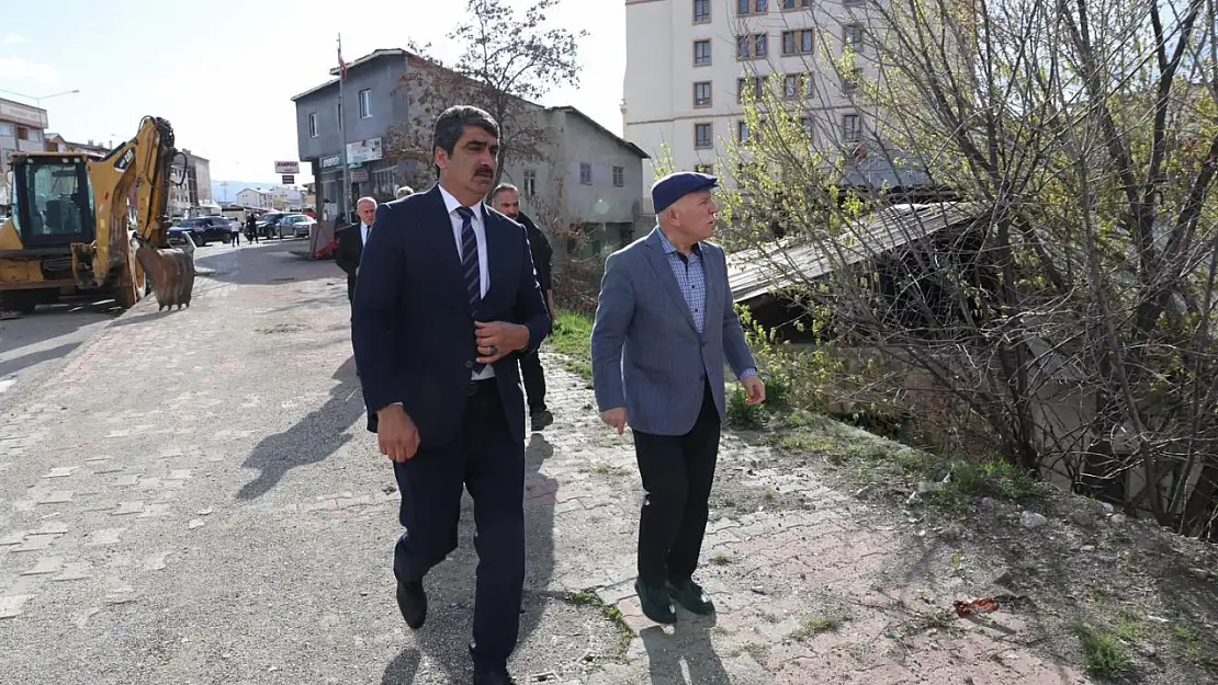 Başkan Sekmen, Aşkale'de kentsel dönüşüm projelerini inceledi