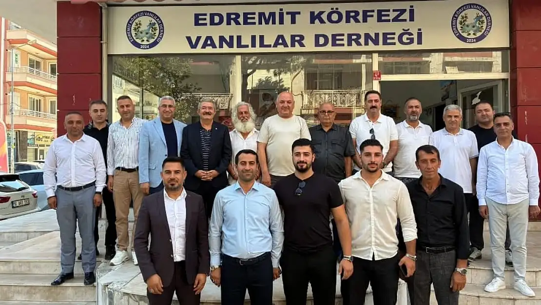 Başkan Takva'dan Edremit Körfezi Vanlılar Derneği'ne Ziyaret