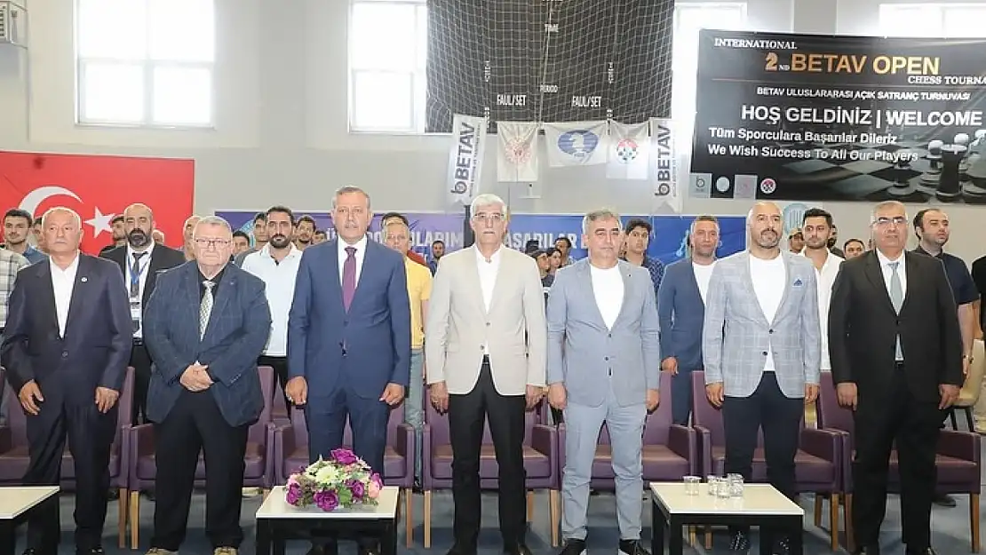 BETAV 2. Uluslararası Satranç Turnuvası Bitlis'te Başladı