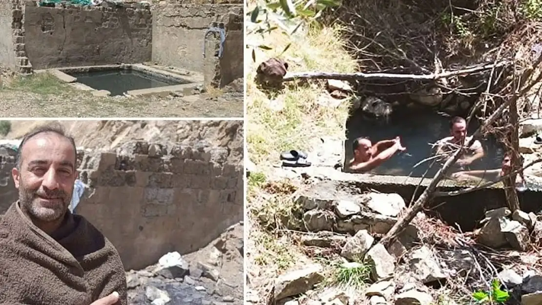 Bir zamanlar terörle anılan köy şimdi şifalı suyu ile ziyaretçi akınına uğruyor.