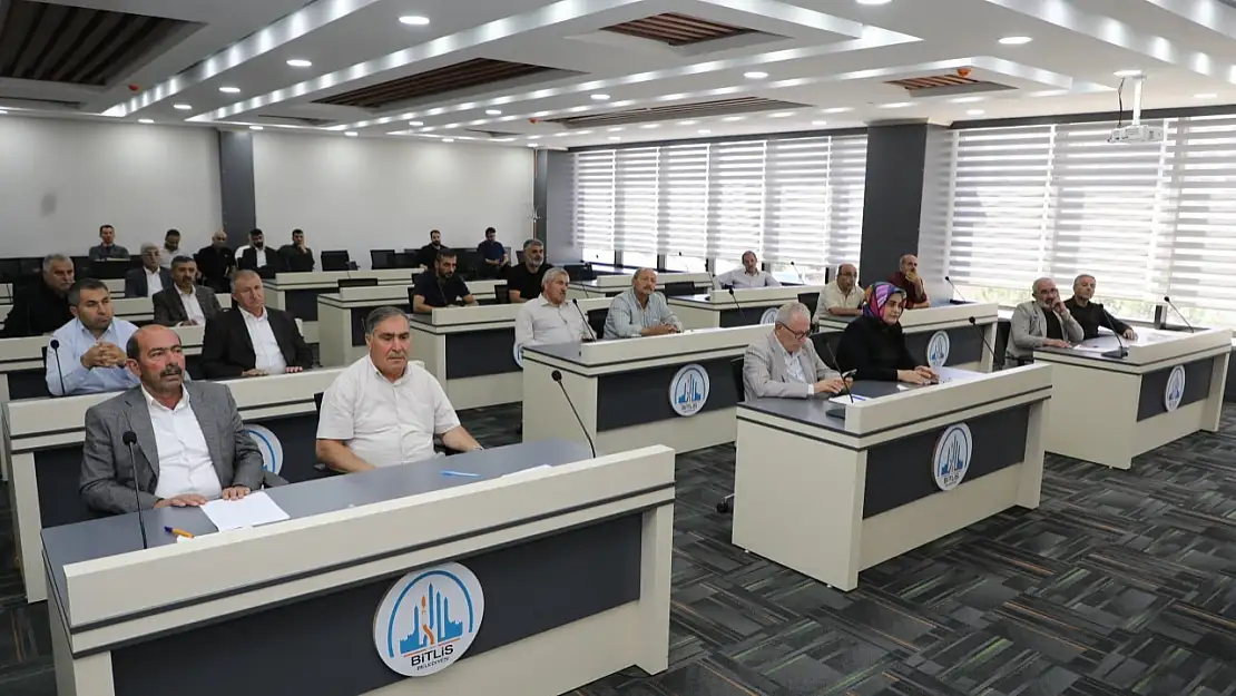 Bitlis Belediyesi Temmuz Ayı Meclis Toplantısı Yapıldı