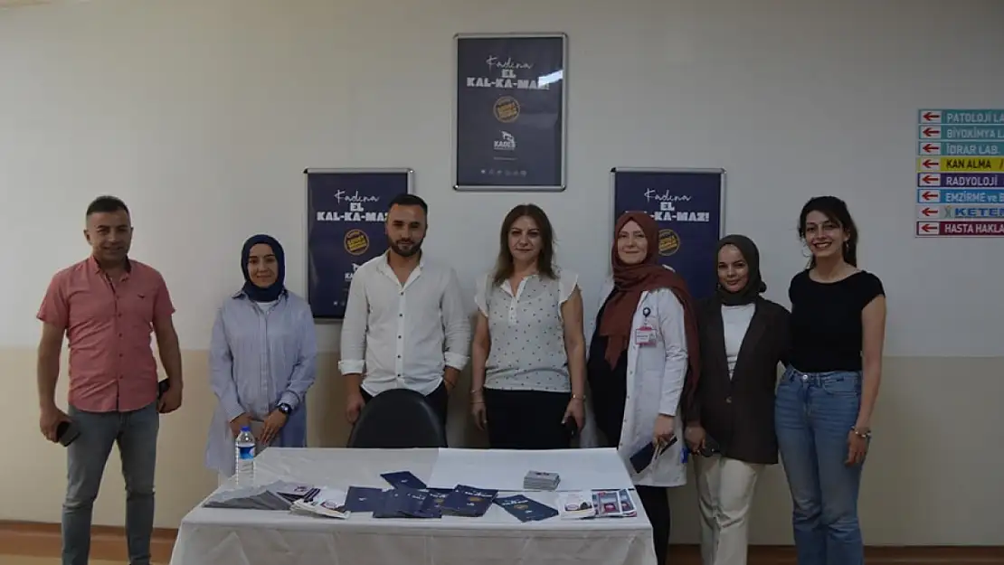 Bitlis Devlet Hastanesi'nden Kadına Yönelik Şiddete Karşı Farkındalık Etkinliği
