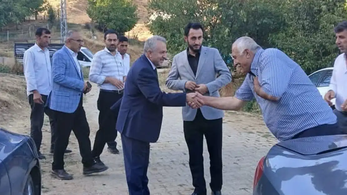 Bitlis Müftüsü Koçak'tan Merkez Yaygın Köyü'ne Taziye Ziyareti