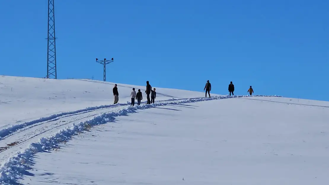 Bitlis'te çocukların sömestr keyfi