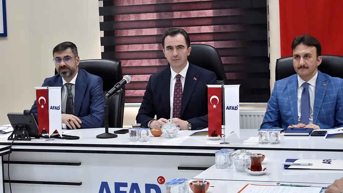Bitlis'te 'İl Afet Risk Azaltma Planı' masaya yatırıldı
