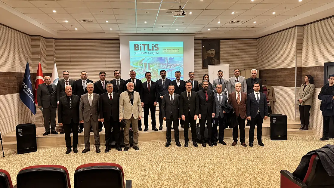 Bitlis'te Jeotermal Çalıştayı düzenlendi