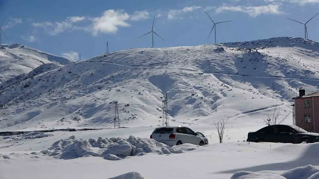 Bitlis'te kar köy yollarını tıkadı