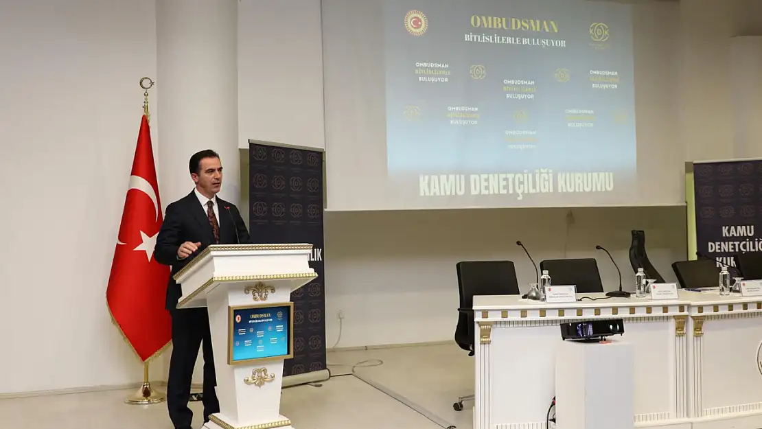 Bitlis'te Ombudsman Bitlislilerle Buluşuyor Programı Düzenlendi