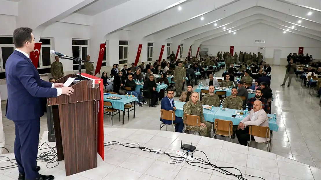 Bitlis'te şehit yakınları ve gaziler onuruna anlamlı iftar buluşması