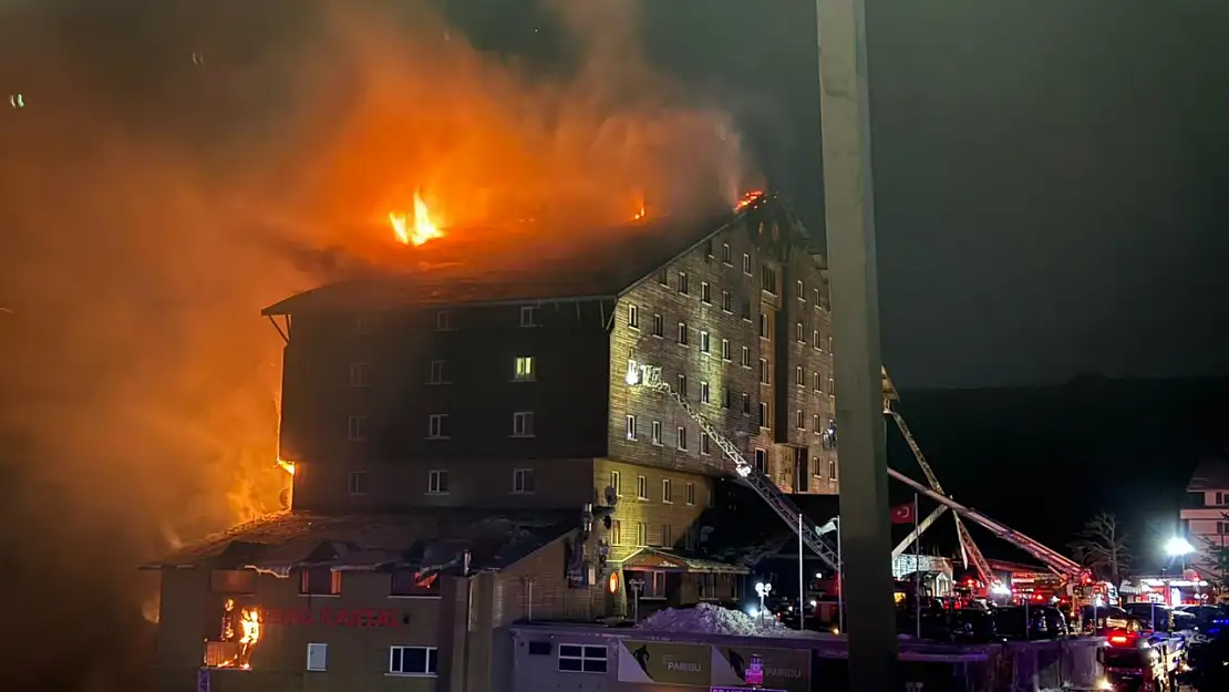 Bolu'daki otel yangınında 66 kişi hayatını kaybetti