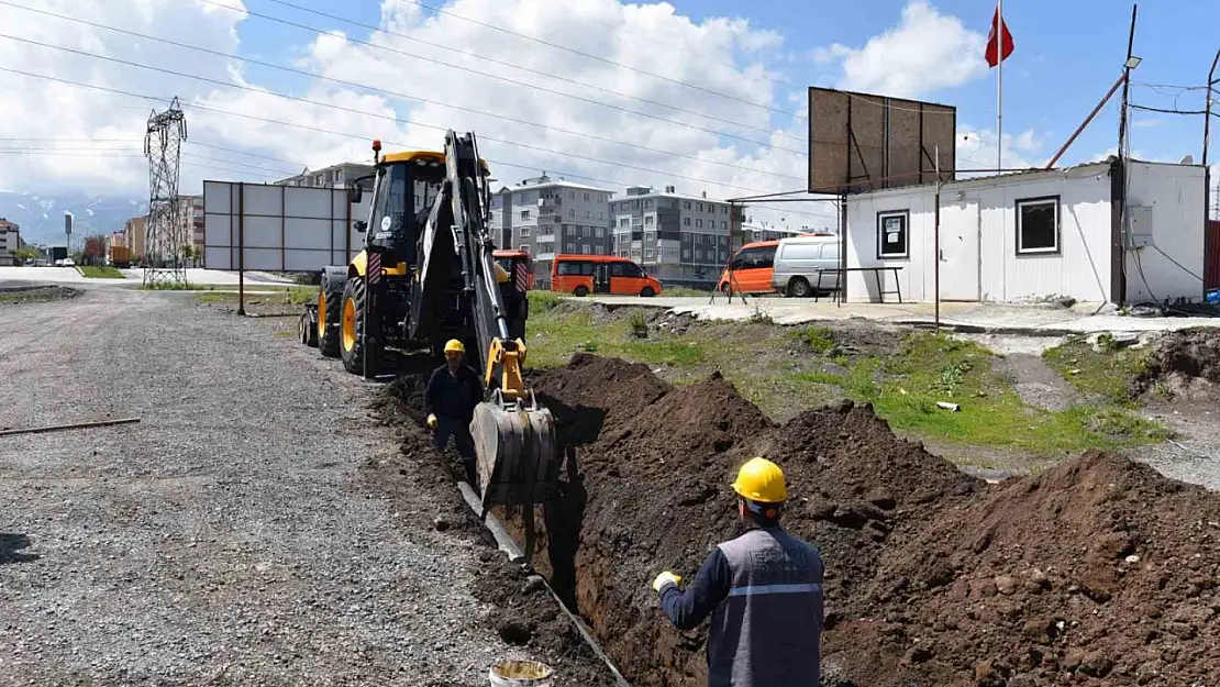 Büyükşehir'den alt yapı atağı
